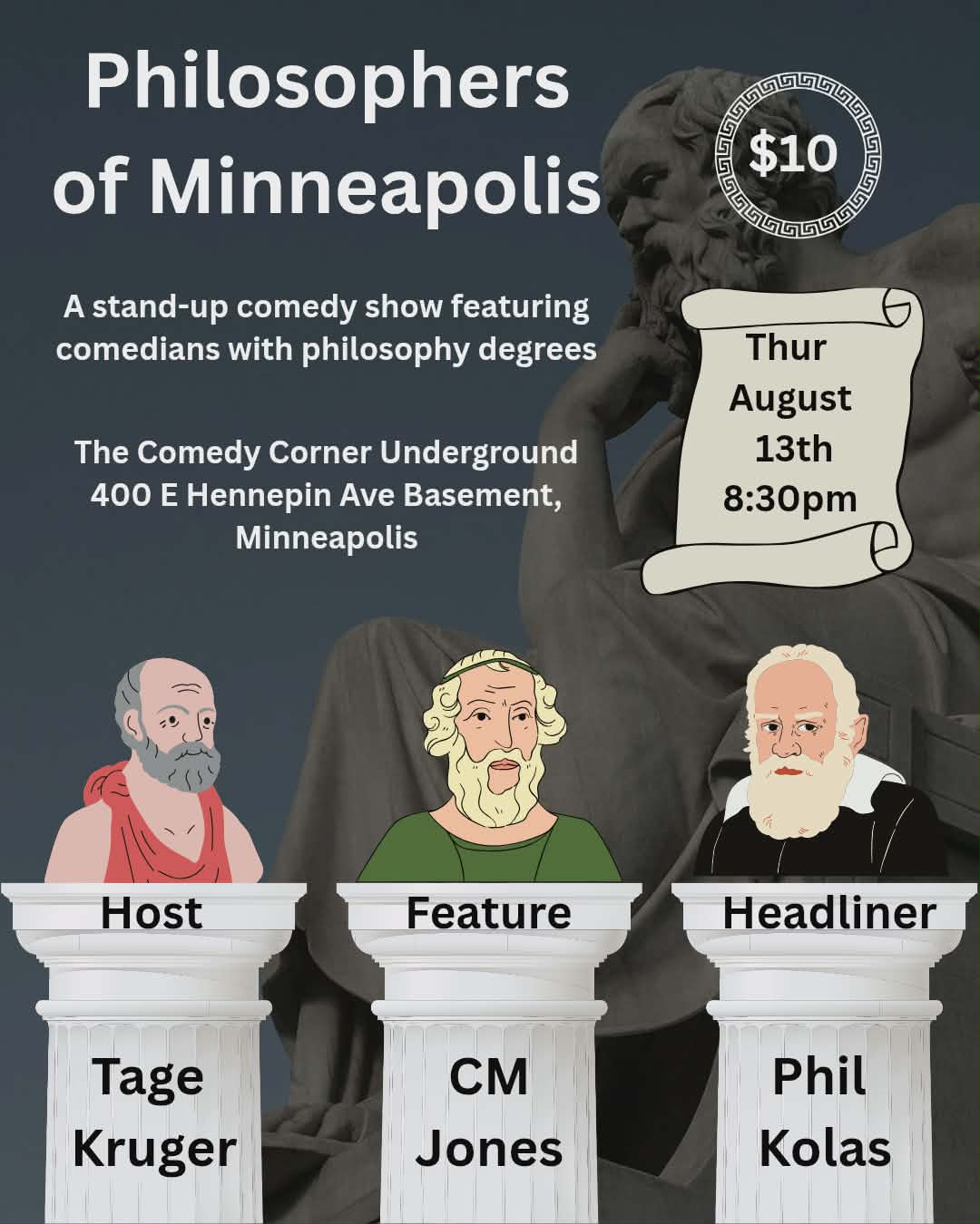 Philosophers of Minneapolis by Tage Kruger