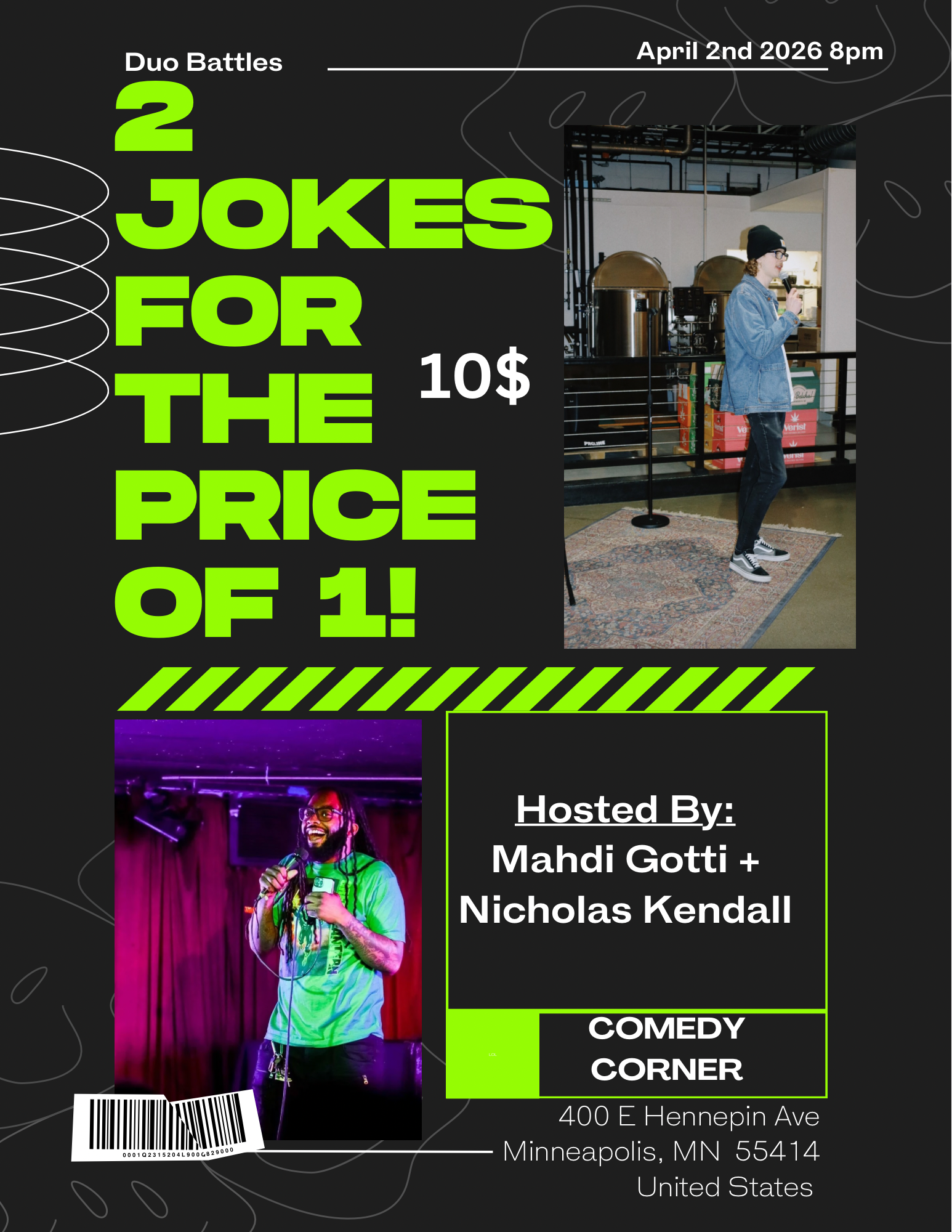 Duo Battles by Mahdi Gotti & Nicholas Kendall