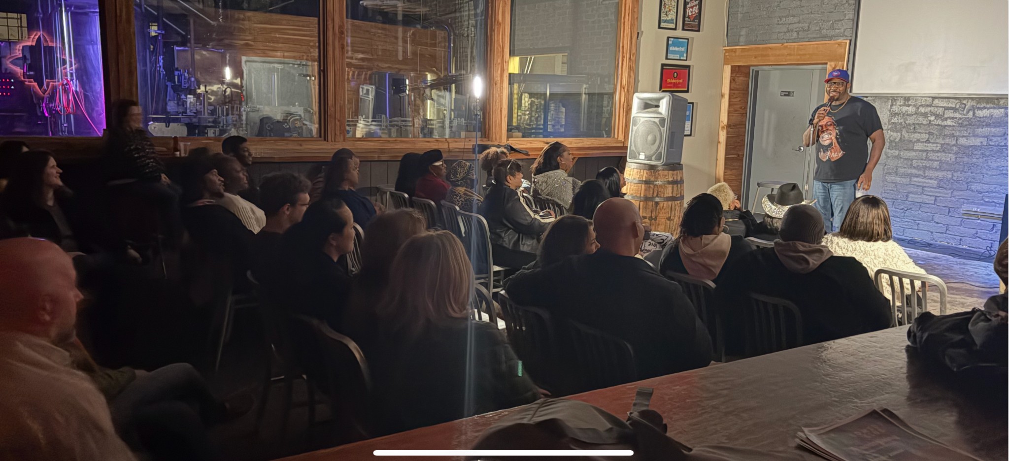 Comedian Reggie Junior headlines The Pit Comedy Club at Flyway Brewing